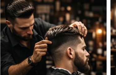 Recepción de barbería