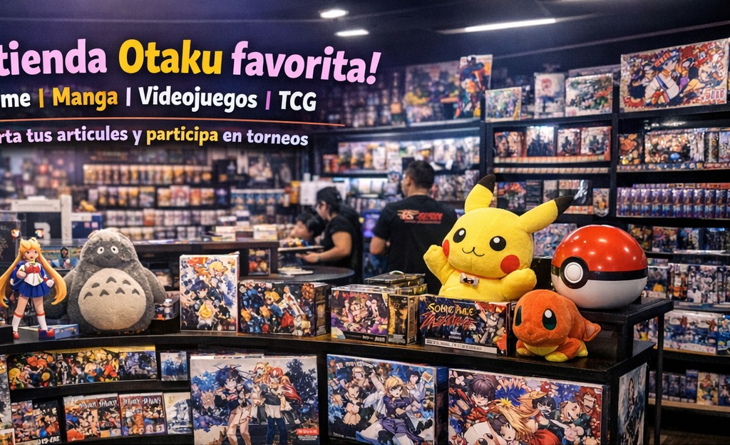 Otaku Valles - zona TCG y accesorios